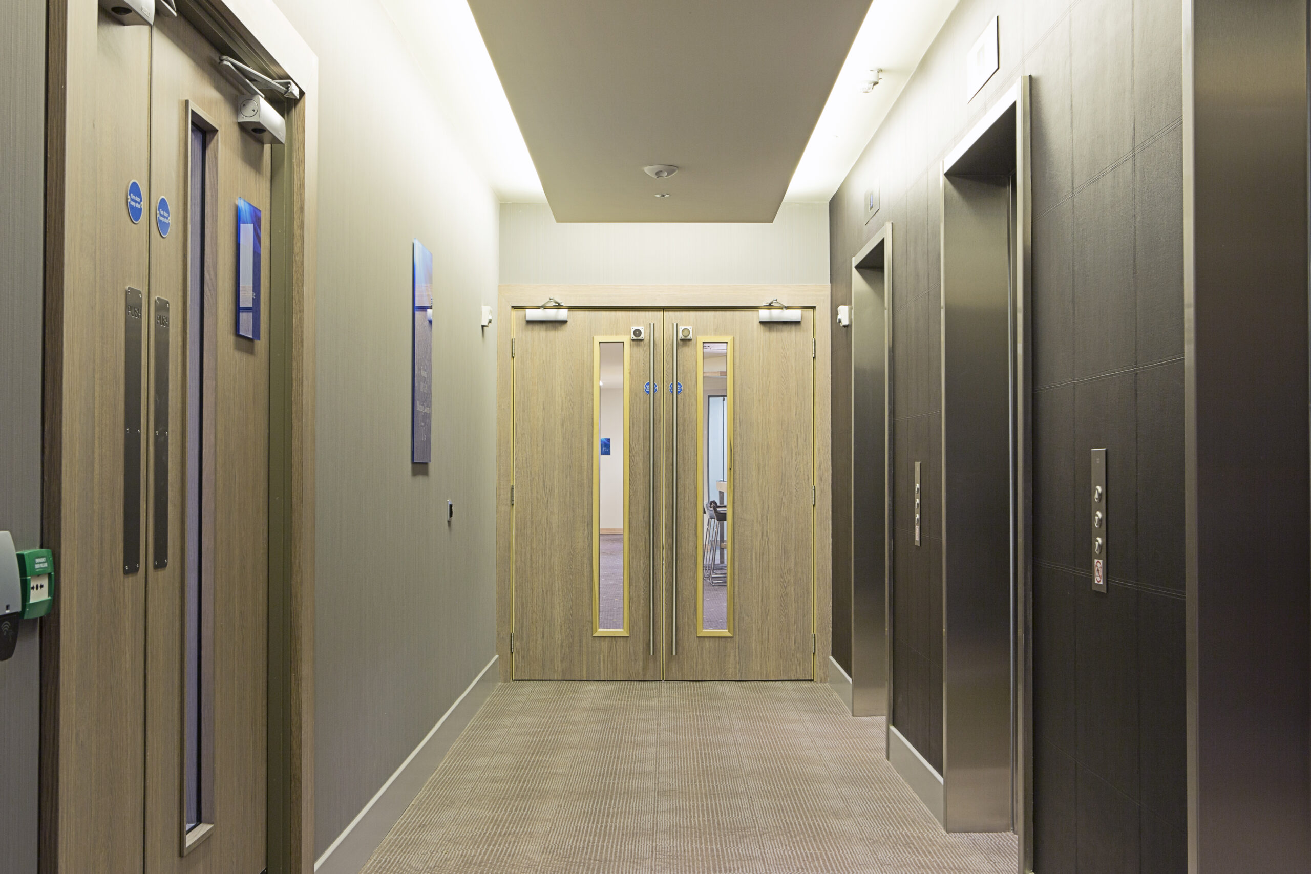 timber doors project by quietstar